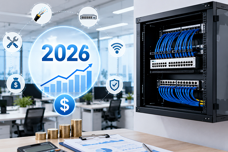 Chi phí lắp đặt hệ thống mạng cáp quang văn phòng 2026, Dự toán chi phí lắp đặt hệ thống mạng cáp quang 2026